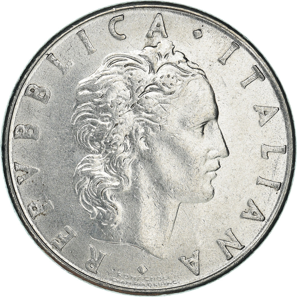 Moeda, Itália, 50 Lire, 1978