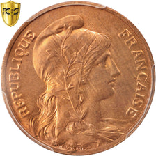 France, Dupuis, 5 Centimes, 1914, Paris, PCGS, MS64RD, Bronze, KM:842