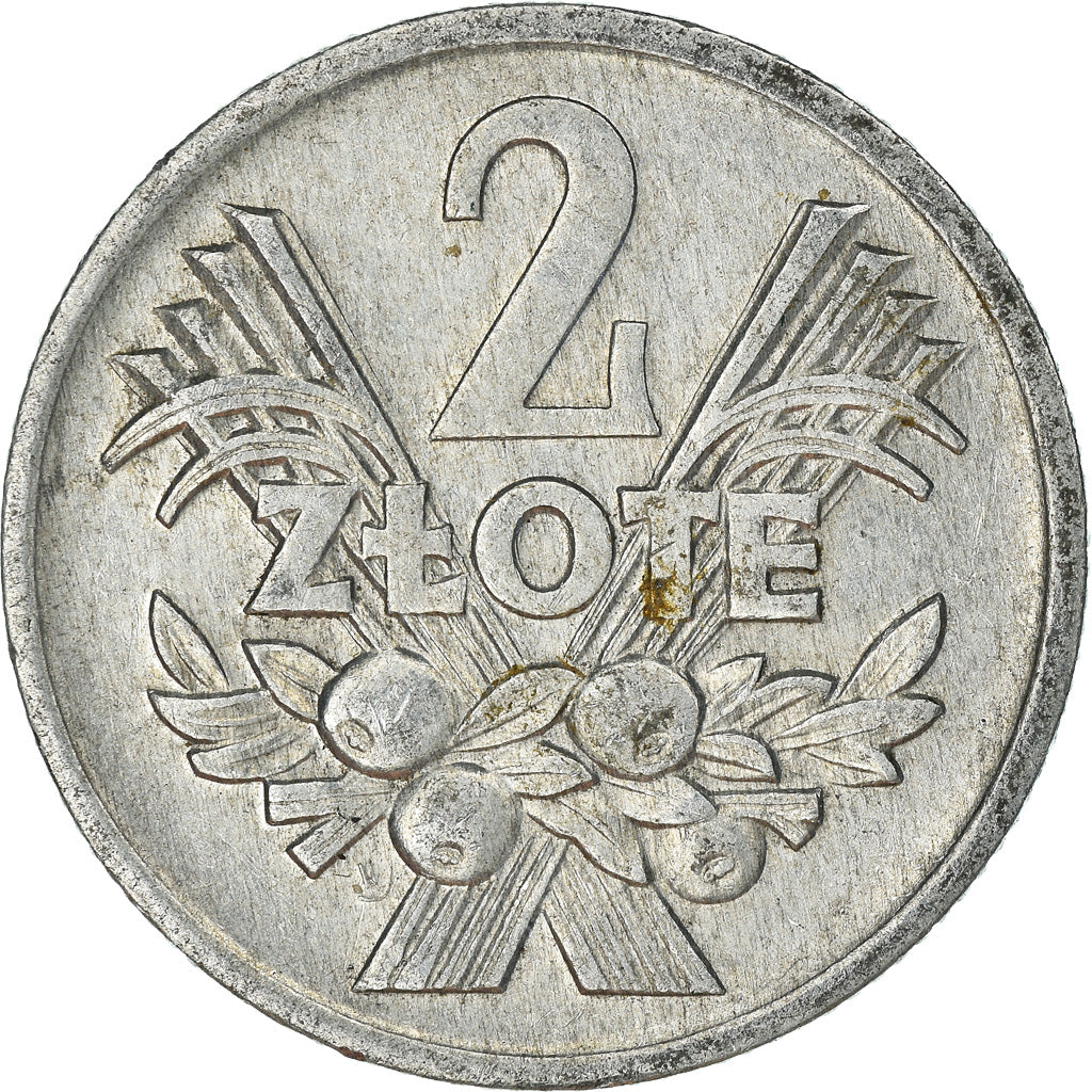 Moneta, Polonia, 2 Zlote, 1973