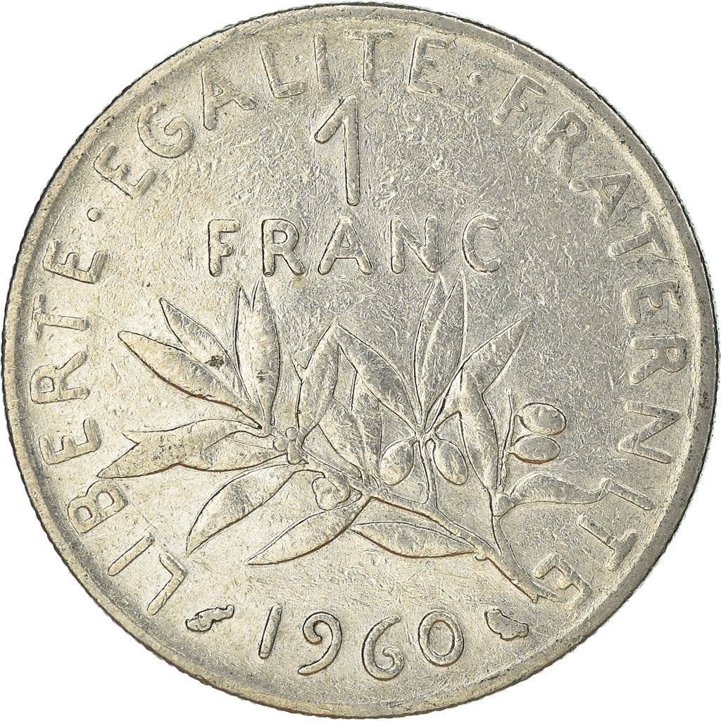 Monnaie, France, Franc, 1960