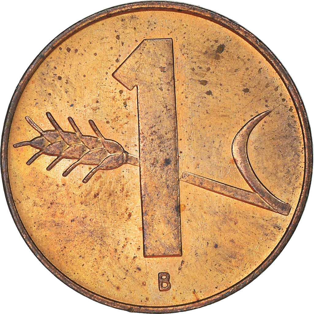 Monnaie, Suisse, Rappen, 1963