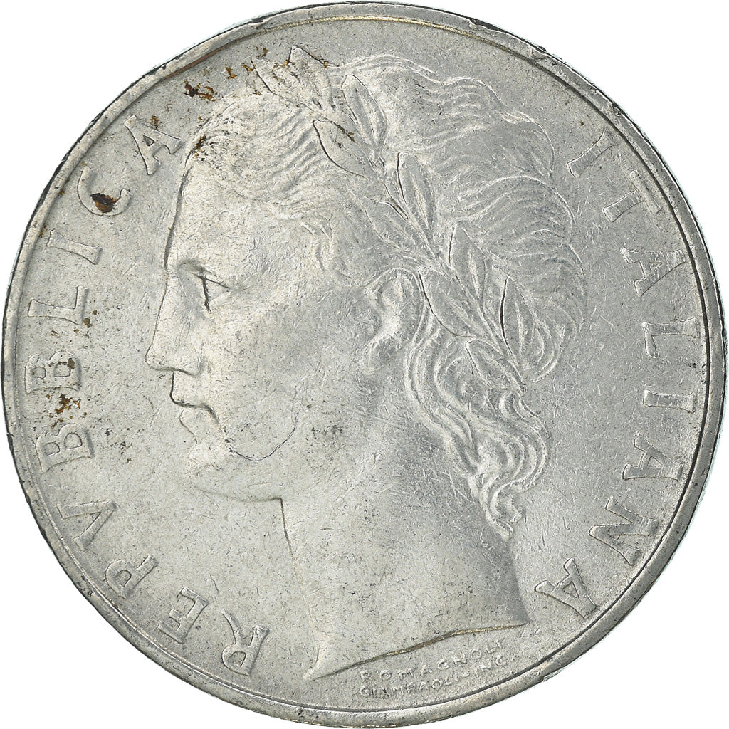 Moneda, Italia, 100 Lire, 1962