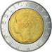 Coin, Italy, 500 Lire, 1986