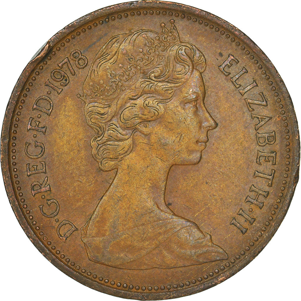 Moeda, Grã-Bretanha, 2 New Pence, 1978