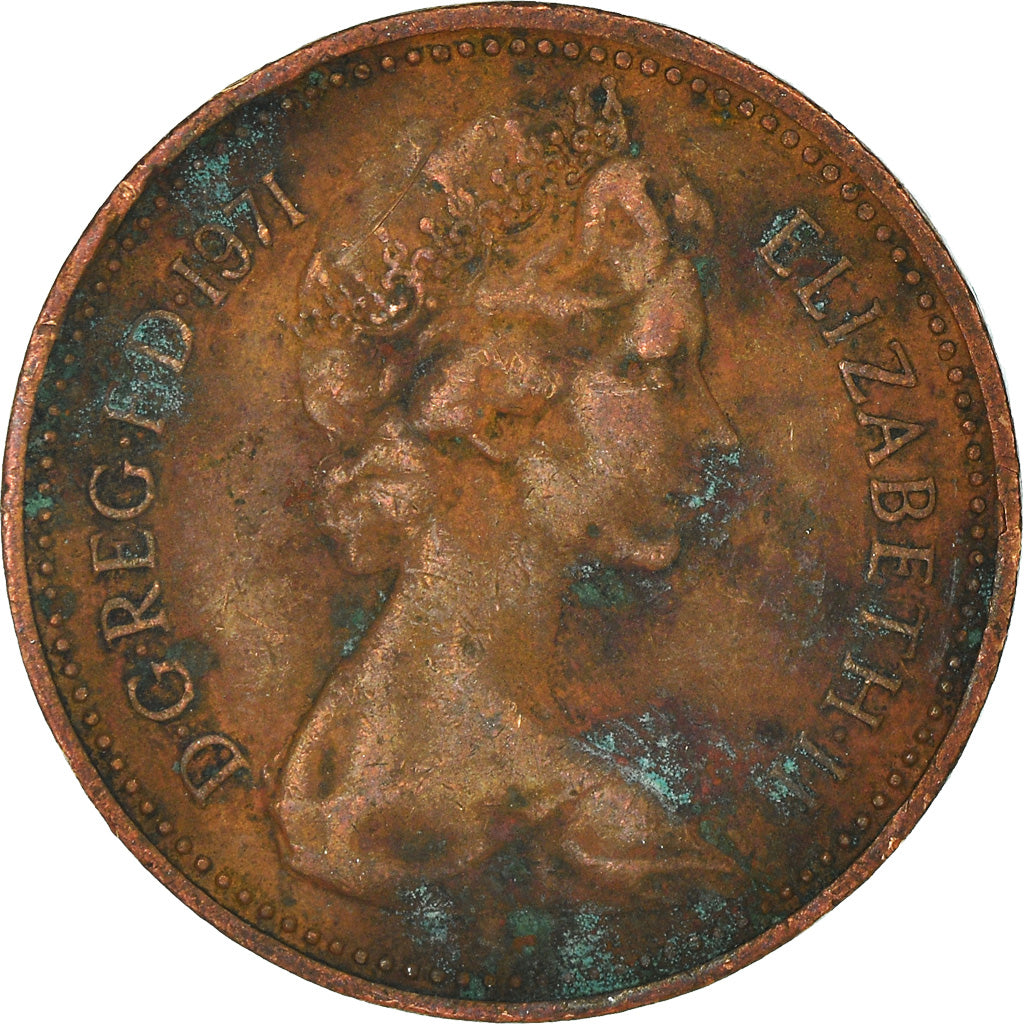 Munten, Groot Bretagne, New Penny, 1971