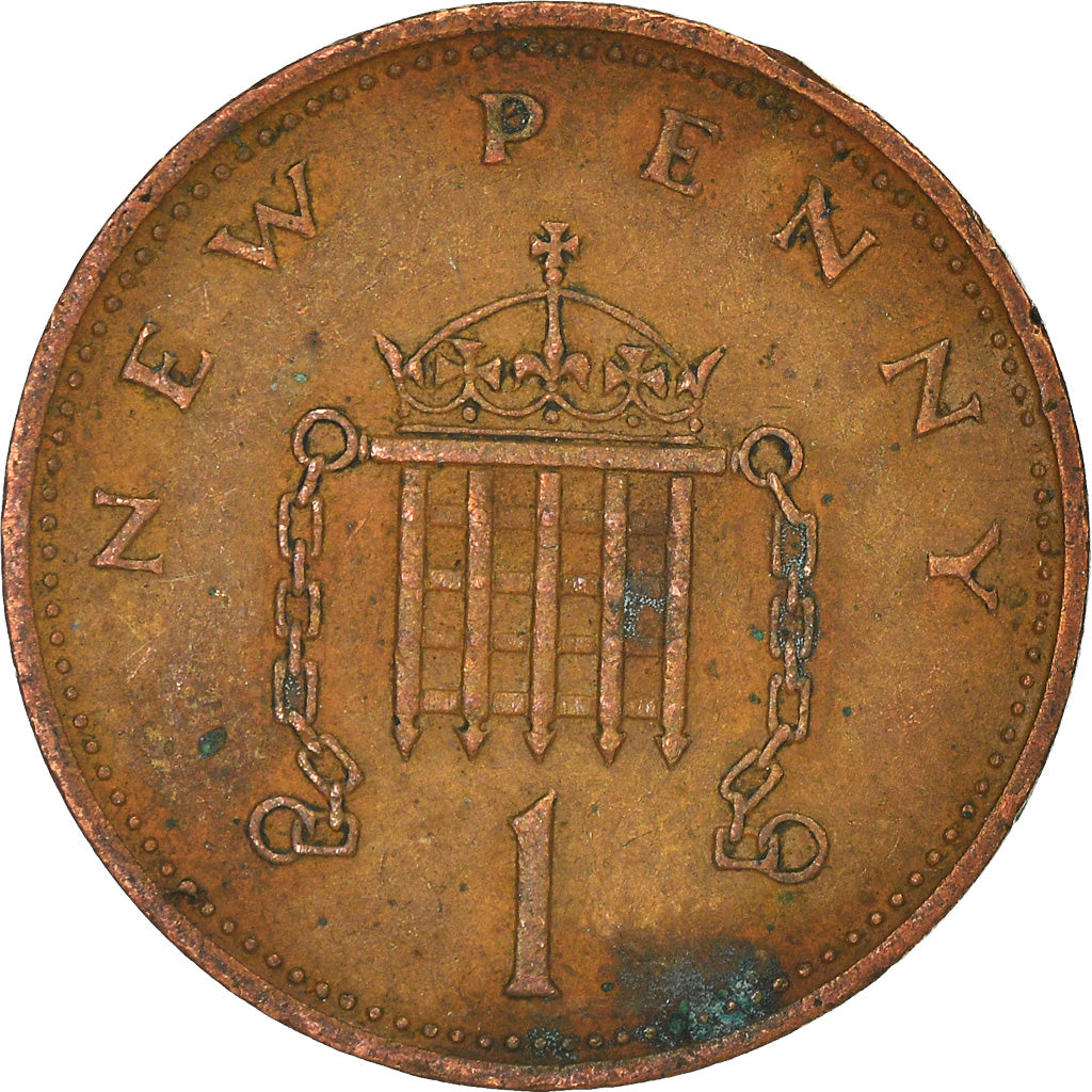 Munten, Groot Bretagne, New Penny, 1971