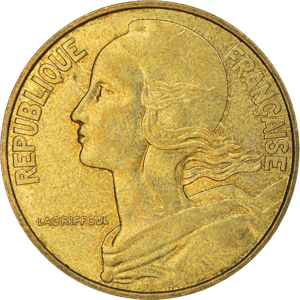 Moneta, Francia, 20 Centimes, 1983