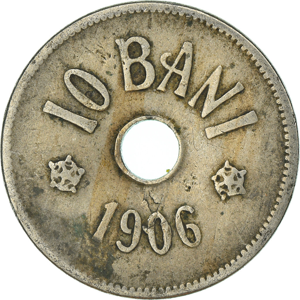 Moneta, Romania, 10 Bani, 1906