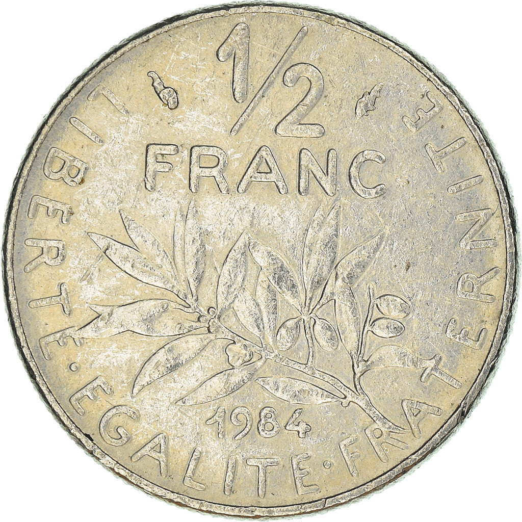Moeda, França, 1/2 Franc