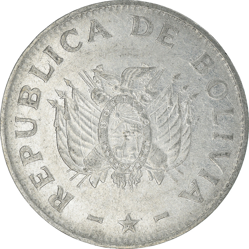 Monnaie, Bolivie, Boliviano, 1987