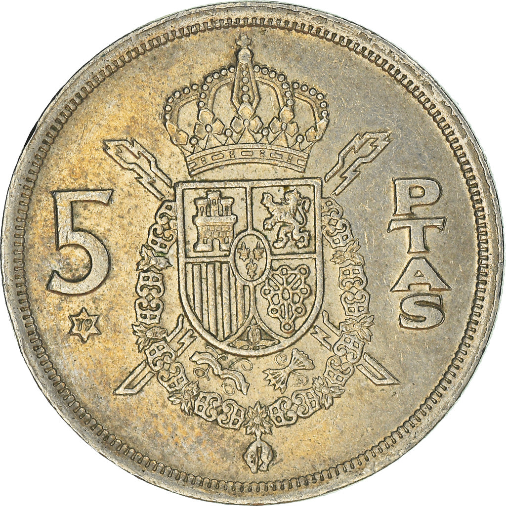 Moneta, Hiszpania, 5 Pesetas, 1979