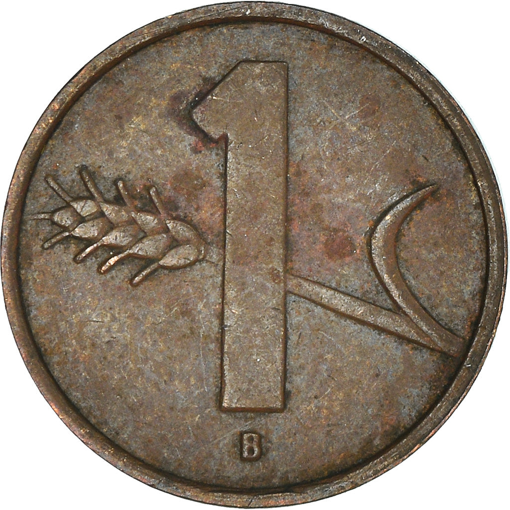 Monnaie, Suisse, Rappen, 1956