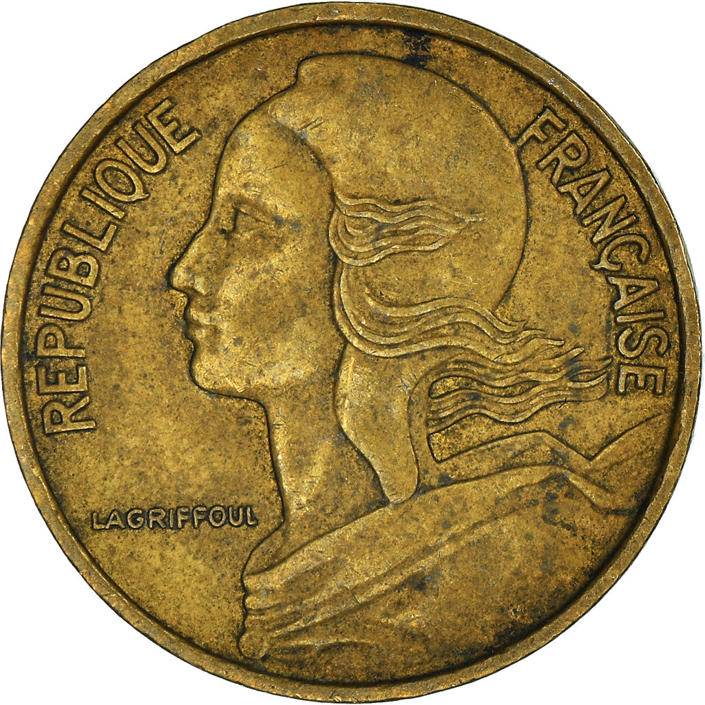 Monnaie, France, 5 Centimes, 1968