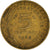 Moneta, Francja, 5 Centimes, 1968