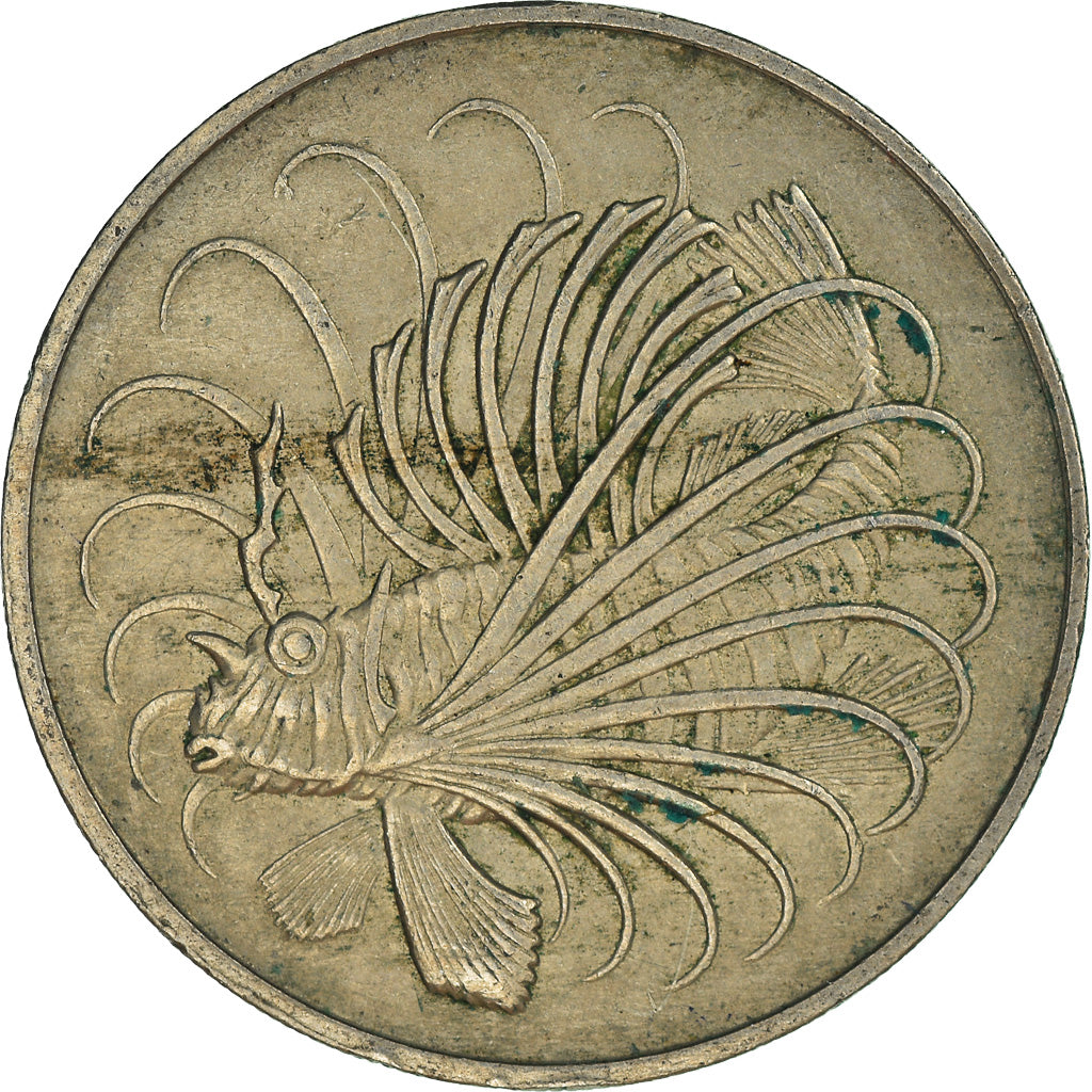 Moneda, Singapur, 50 Cents, 1967