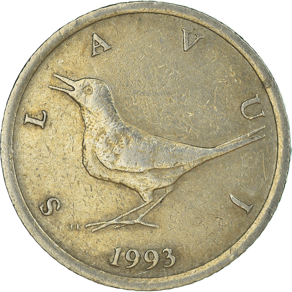 Moeda, Croácia, Kuna, 1993