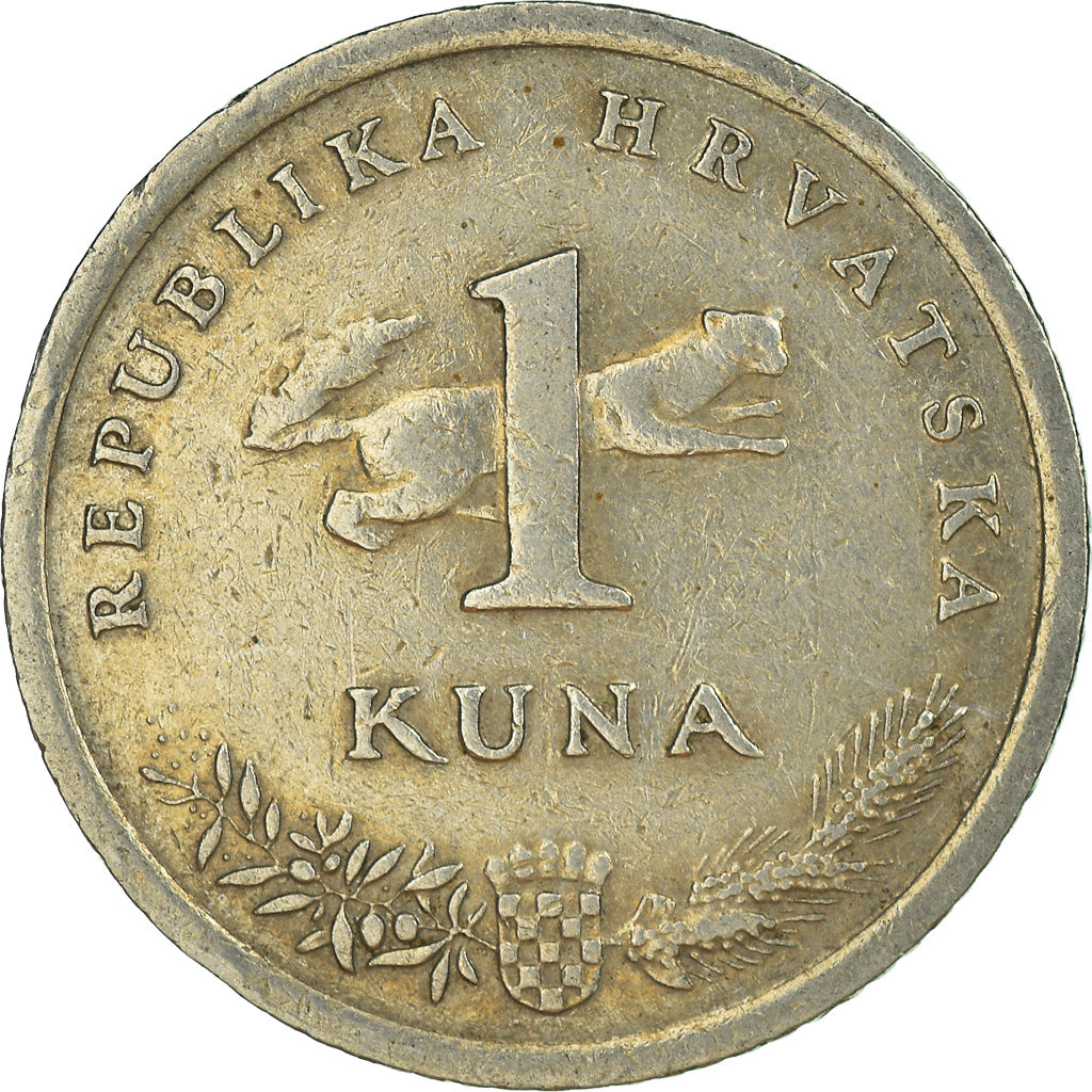 Moeda, Croácia, Kuna, 1993