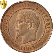 Coin, France, Napoleon III, Napoléon III, 10 Centimes, 1853, Lille, PCGS