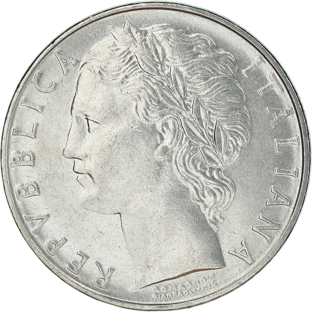 Munten, Italië, 100 Lire, 1973