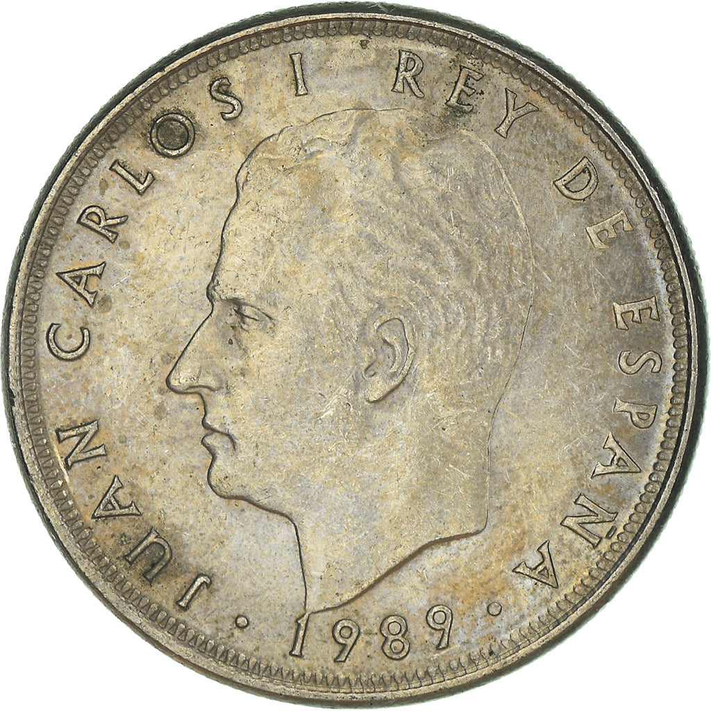 Moeda, Espanha, 5 Pesetas, 1989