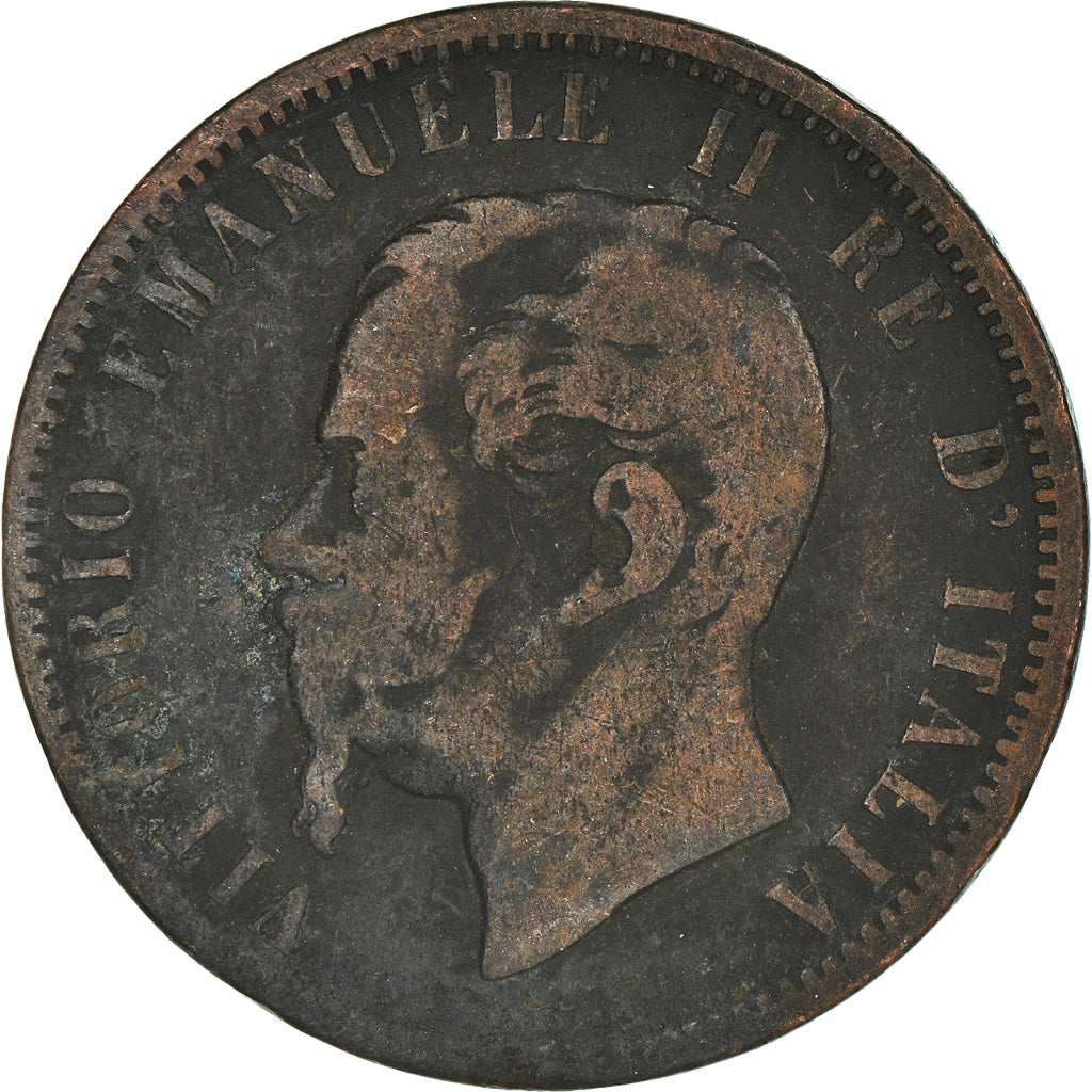 Münze, Italien, 10 Centesimi, 1866