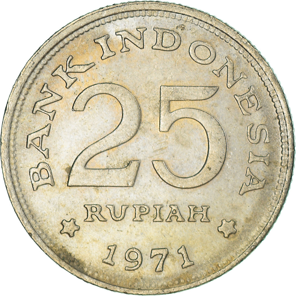 Coin, Indonesia, 25 Rupiah, 1971