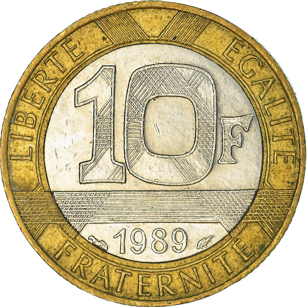 Münze, Frankreich, 10 Francs, 1989