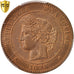 Coin, France, Cérès, 10 Centimes, 1898, Paris, PCGS, MS64RB, MS(64), Bronze