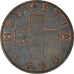 Monnaie, Suisse, 2 Rappen, 1958