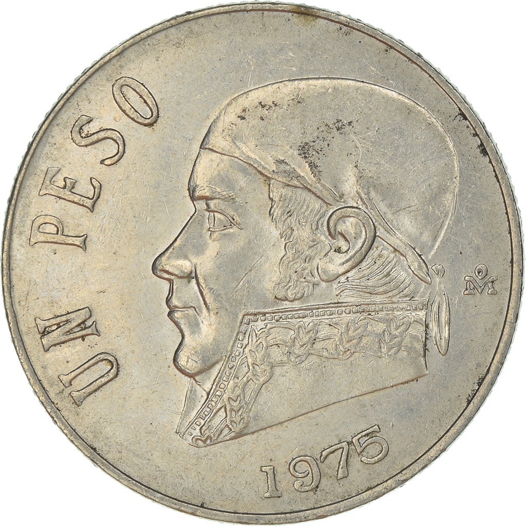 Coin, Mexico, Peso, 1975