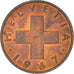 Coin, Switzerland, Rappen, 1967