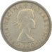 Moneda, Gran Bretaña, Florin, Two Shillings, 1965