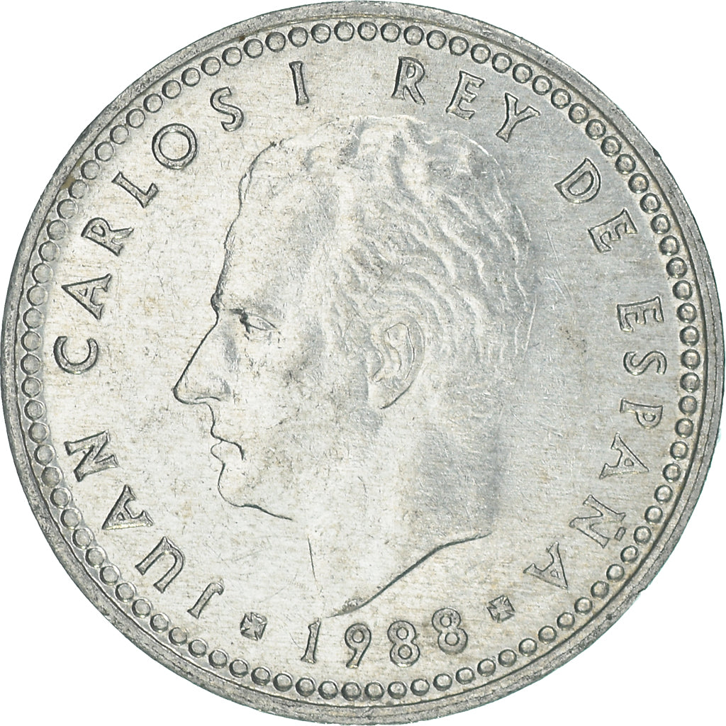 Coin, Spain, Peseta, 1988