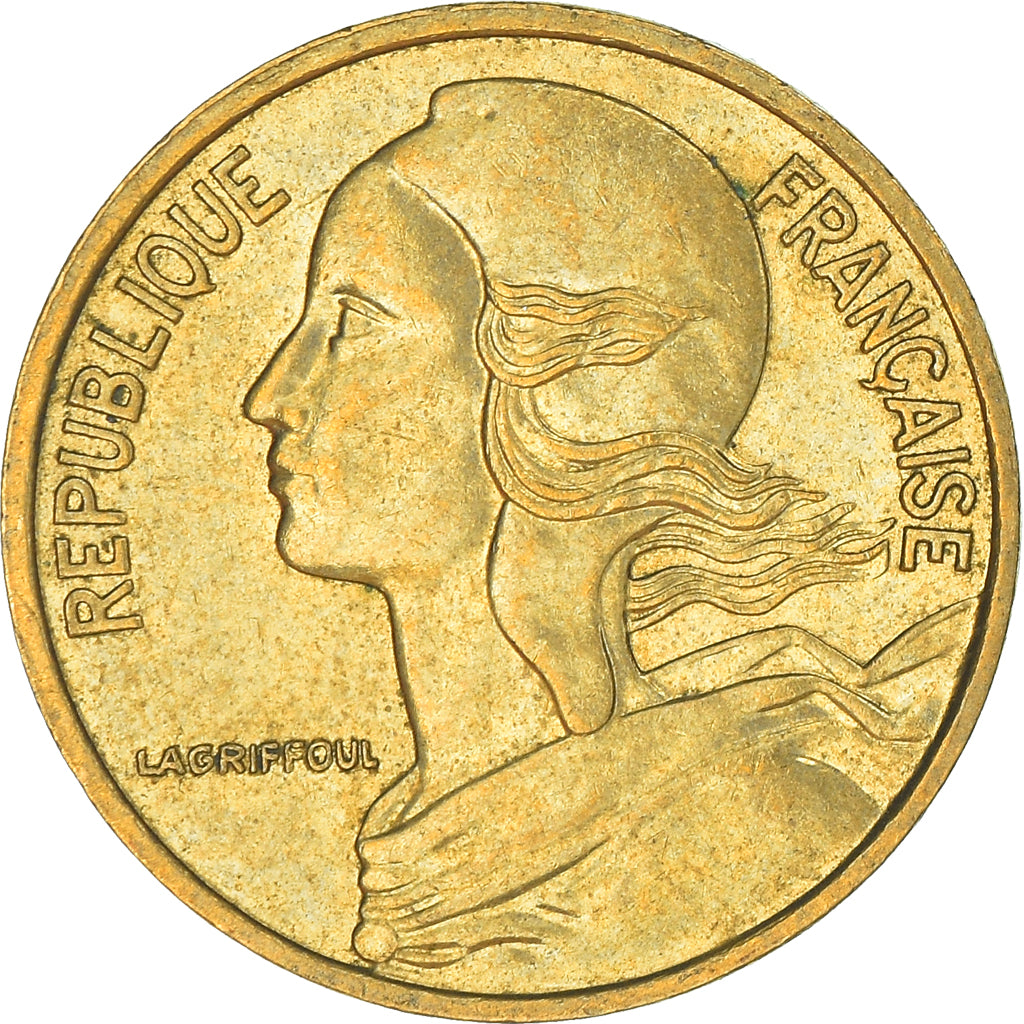 Münze, Frankreich, 5 Centimes, 1988