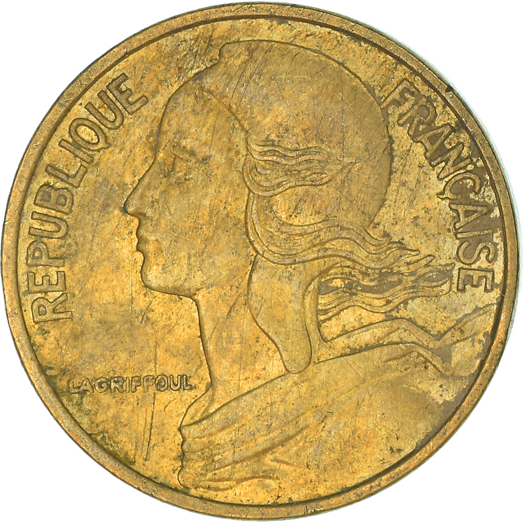 Moeda, França, 5 Centimes, 1980