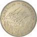 Monnaie, Cameroun, 100 Francs, 1975