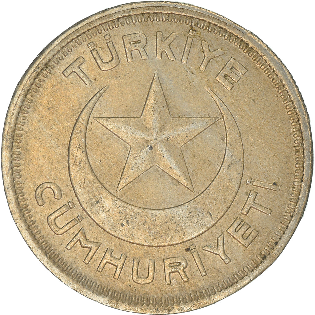Moneta, Turcja, 5 Kurus, 1943