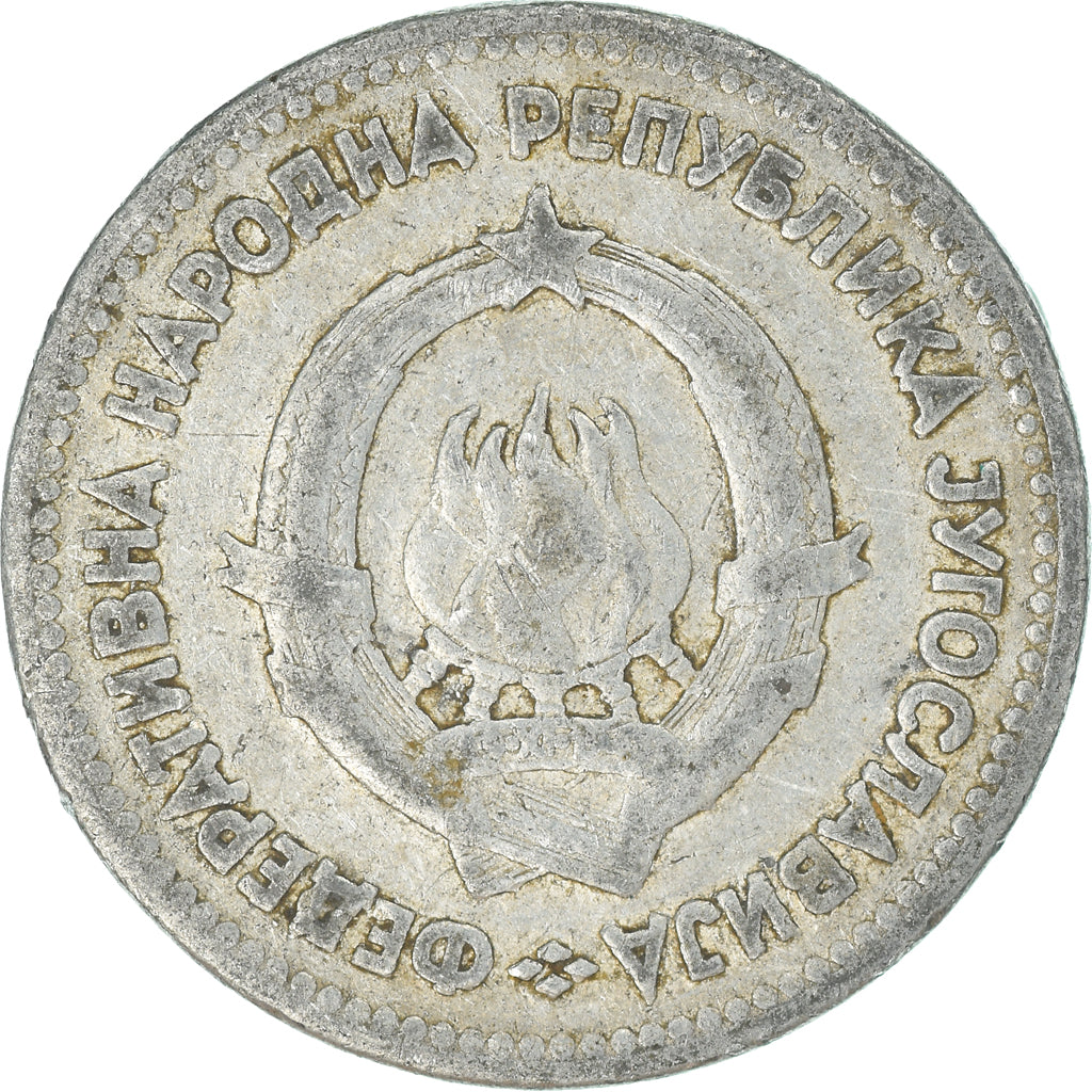 Münze, Jugoslawien, 5 Dinara, 1953