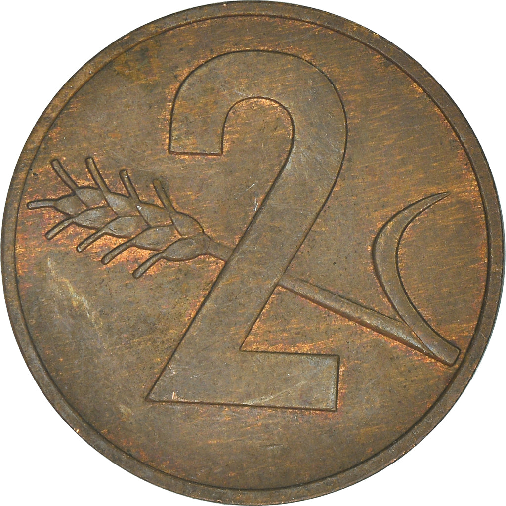 Moneta, Svizzera, 2 Rappen, 1969