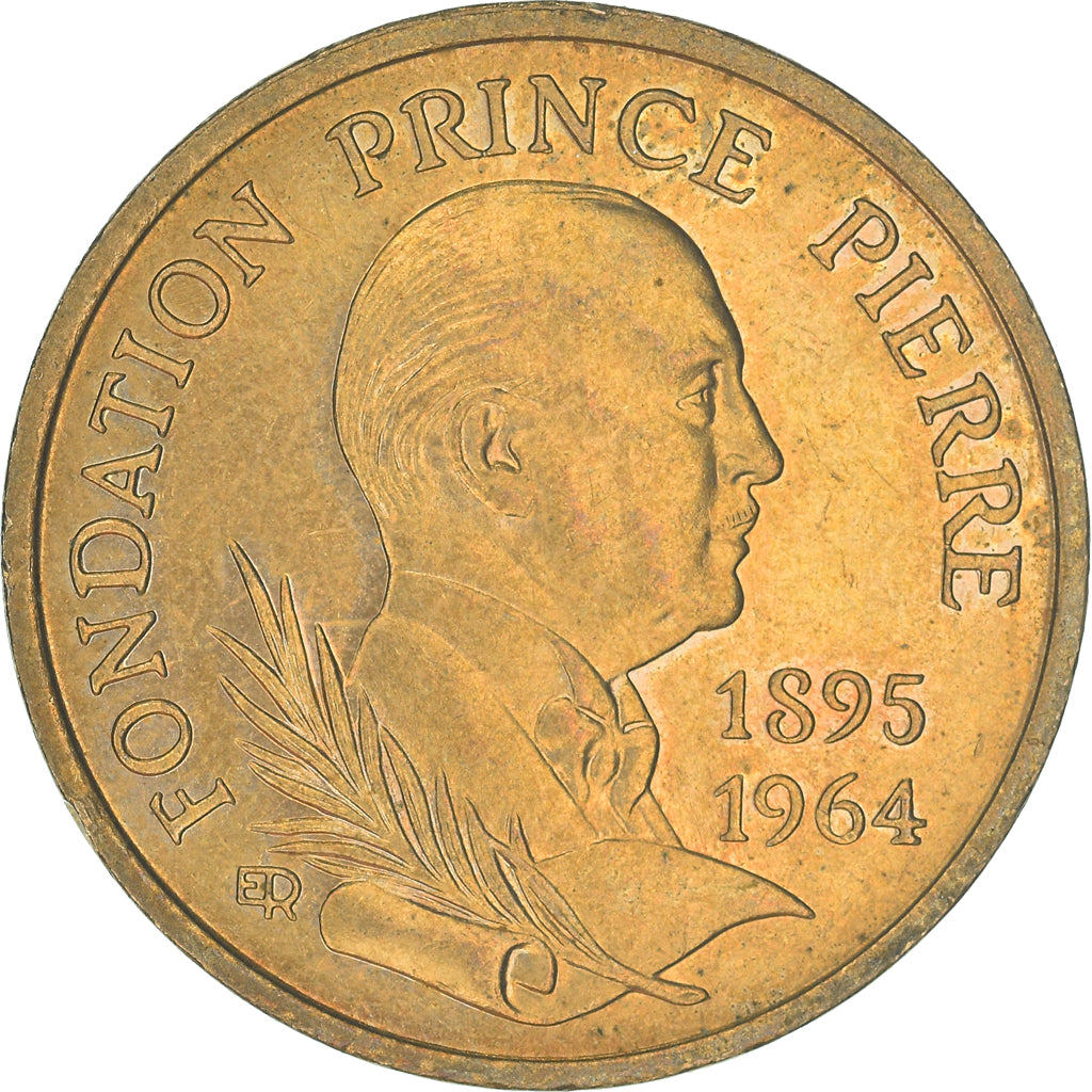 Moneta, Monaco, 10 Francs, 1989