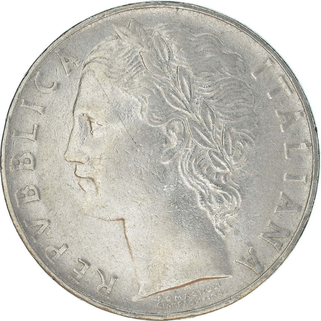 Münze, Italien, 100 Lire, 1957