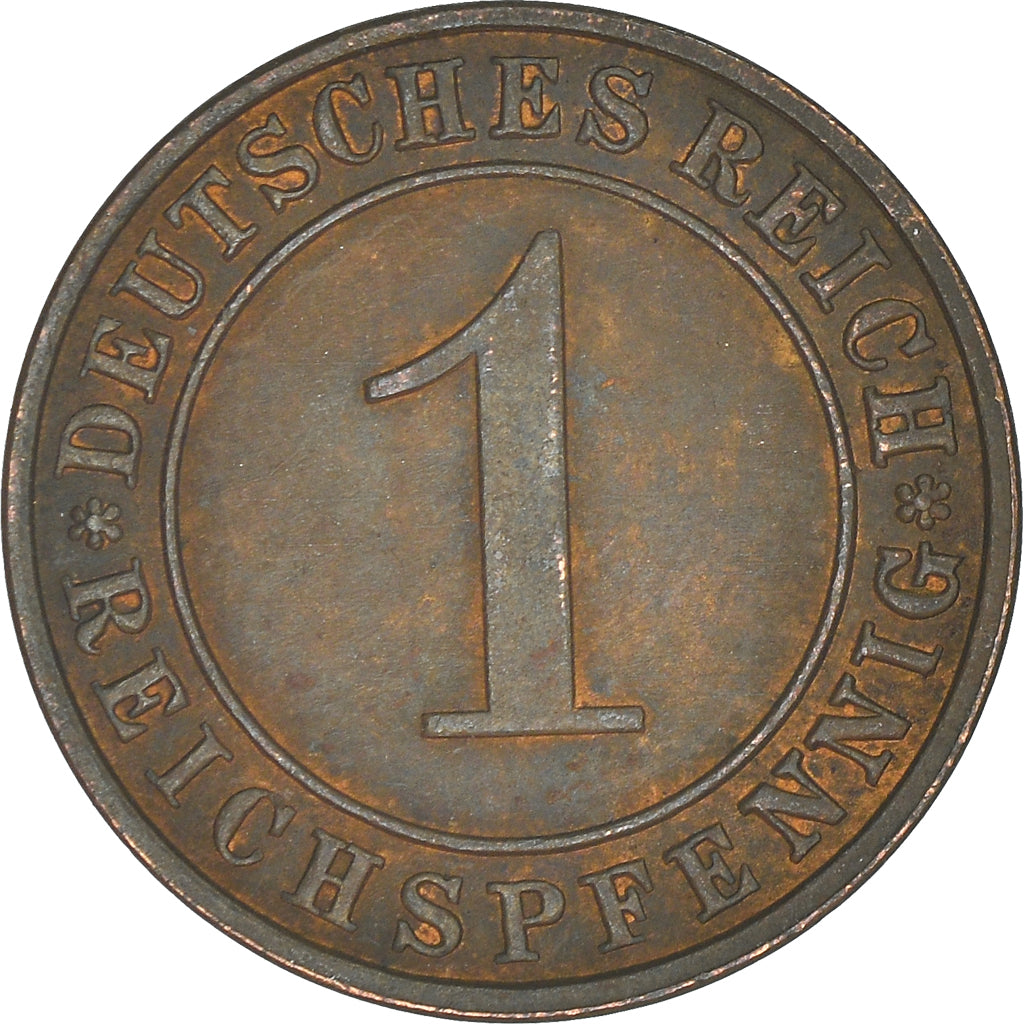 Munten, Duitsland, Weimarrepubliek, Reichspfennig, 1929