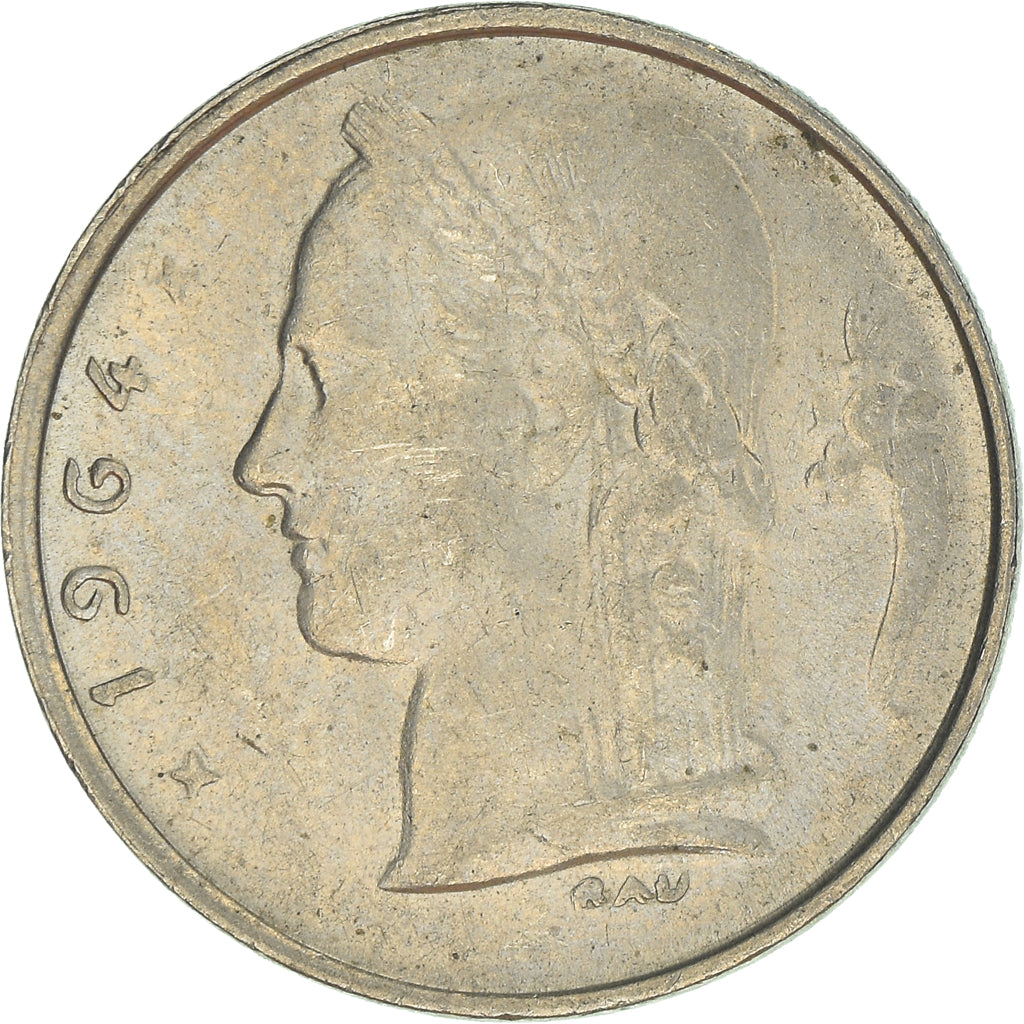 Coin, Belgium, Franc, 1964