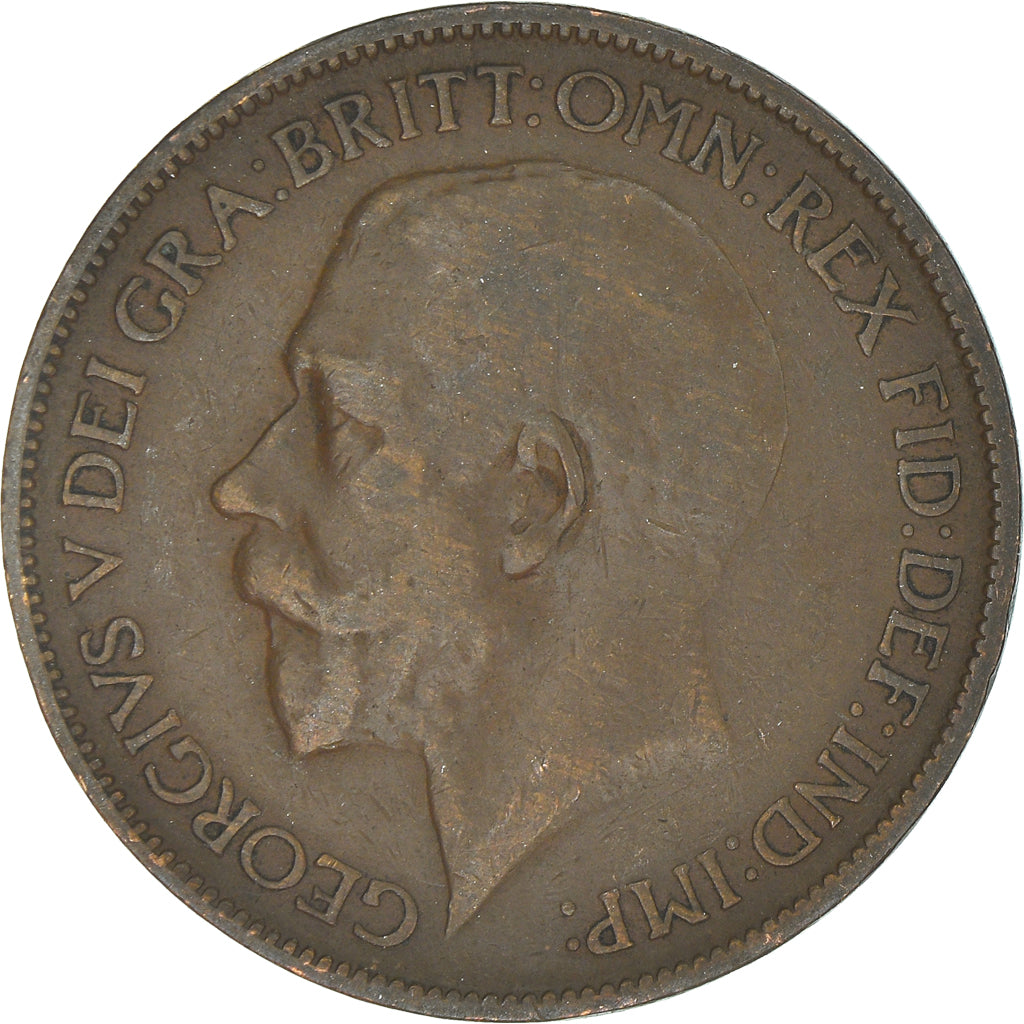 Monnaie, Grande-Bretagne, 1/2 Penny, 1921