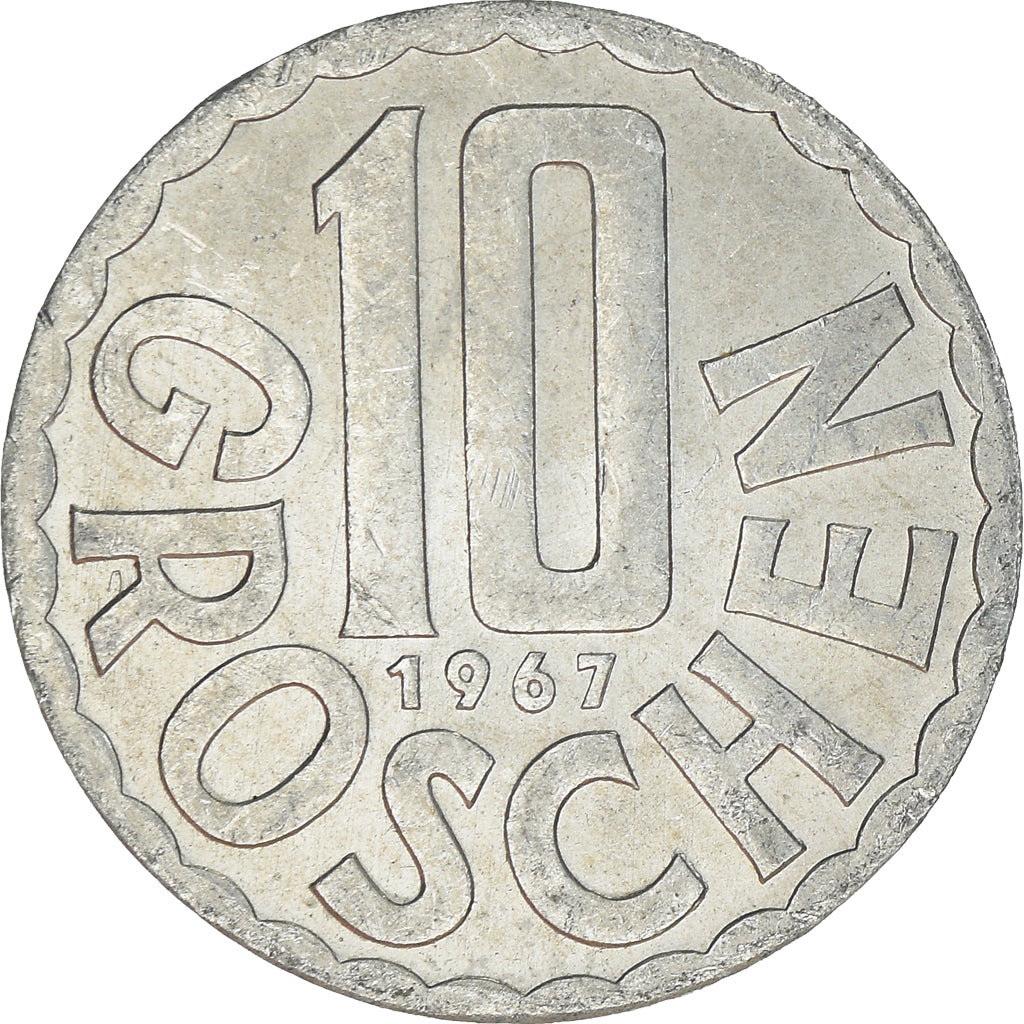 Coin, Austria, 10 Groschen, 1967