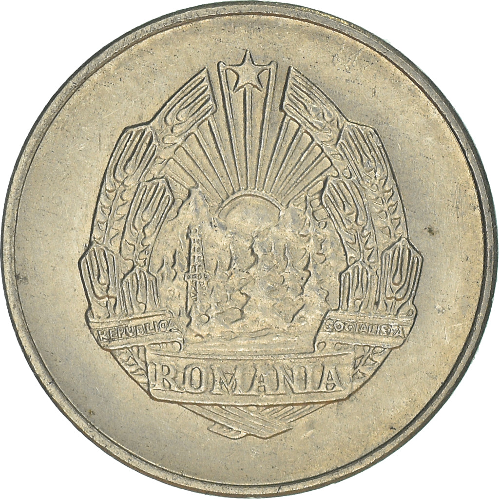Monnaie, Roumanie, 5 Bani, 1966