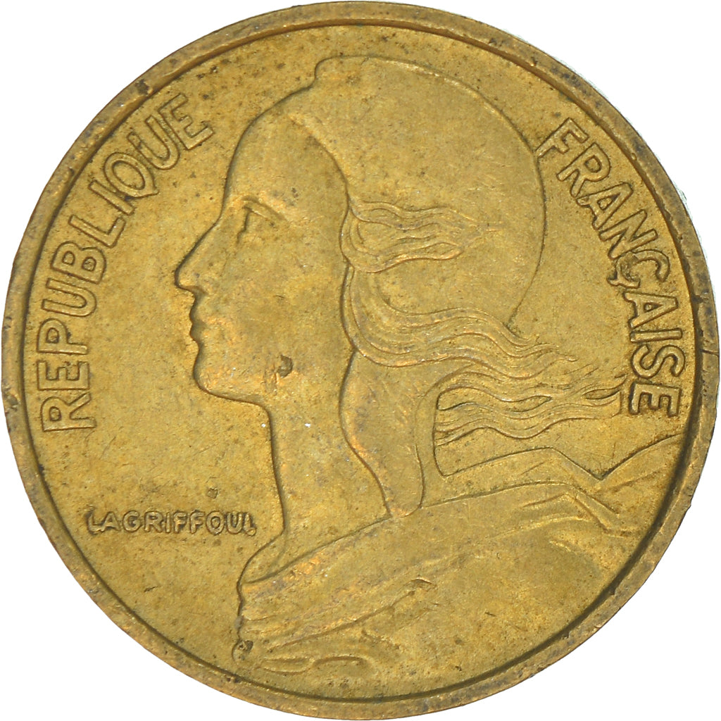 Moneta, Francia, 5 Centimes, 1969