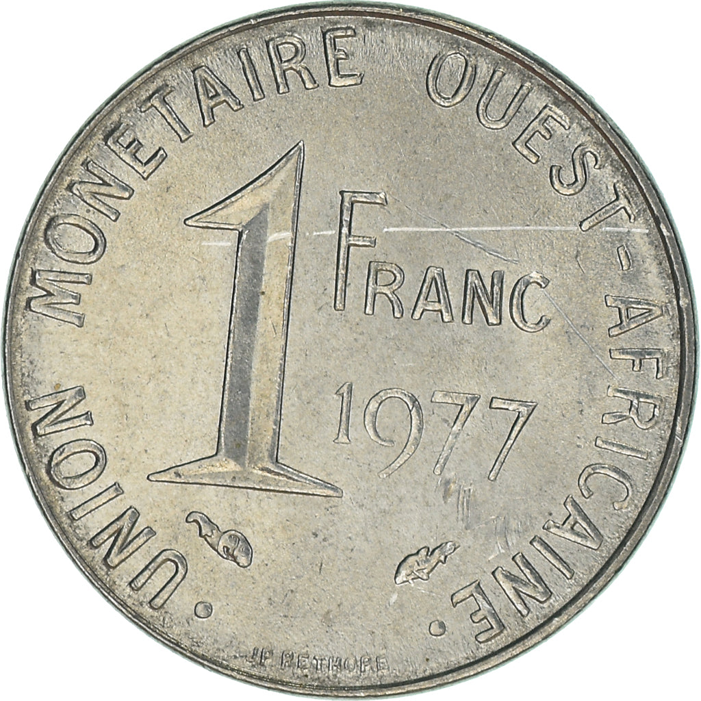 Coin, West African States, Franc, 1977