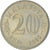 Coin, Malaysia, 20 Sen, 1980