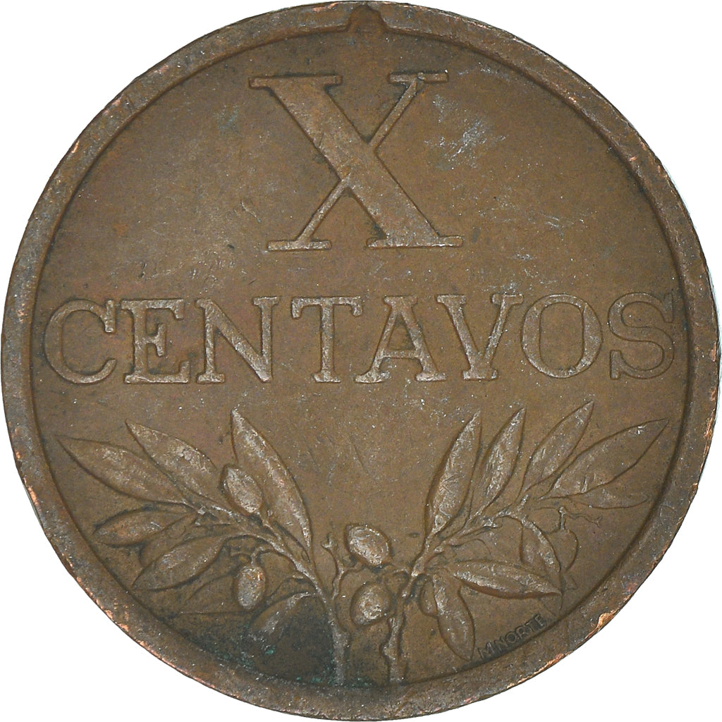 Munten, Portugal, 10 Centavos, 1967